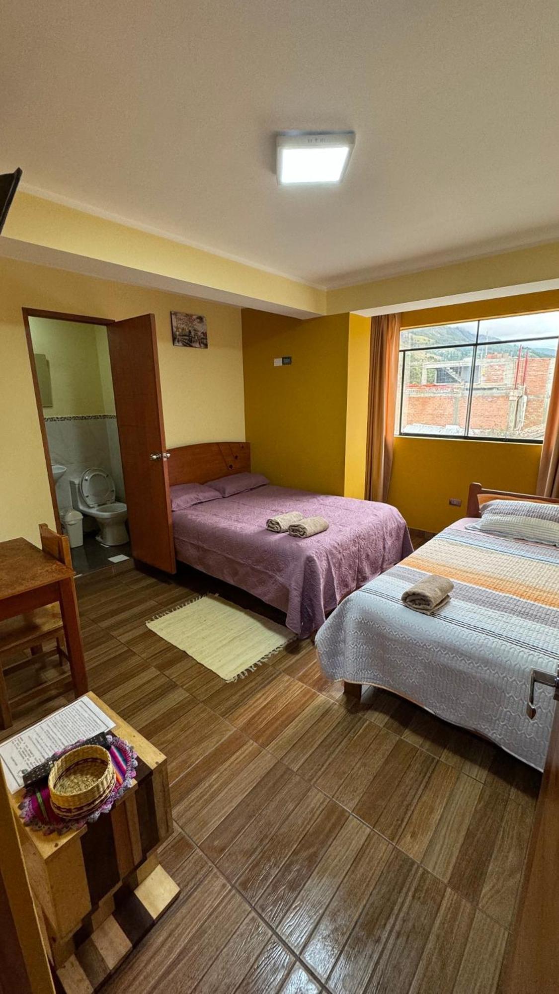 Hostal Tinkoj Chavín de Huantar Exteriör bild